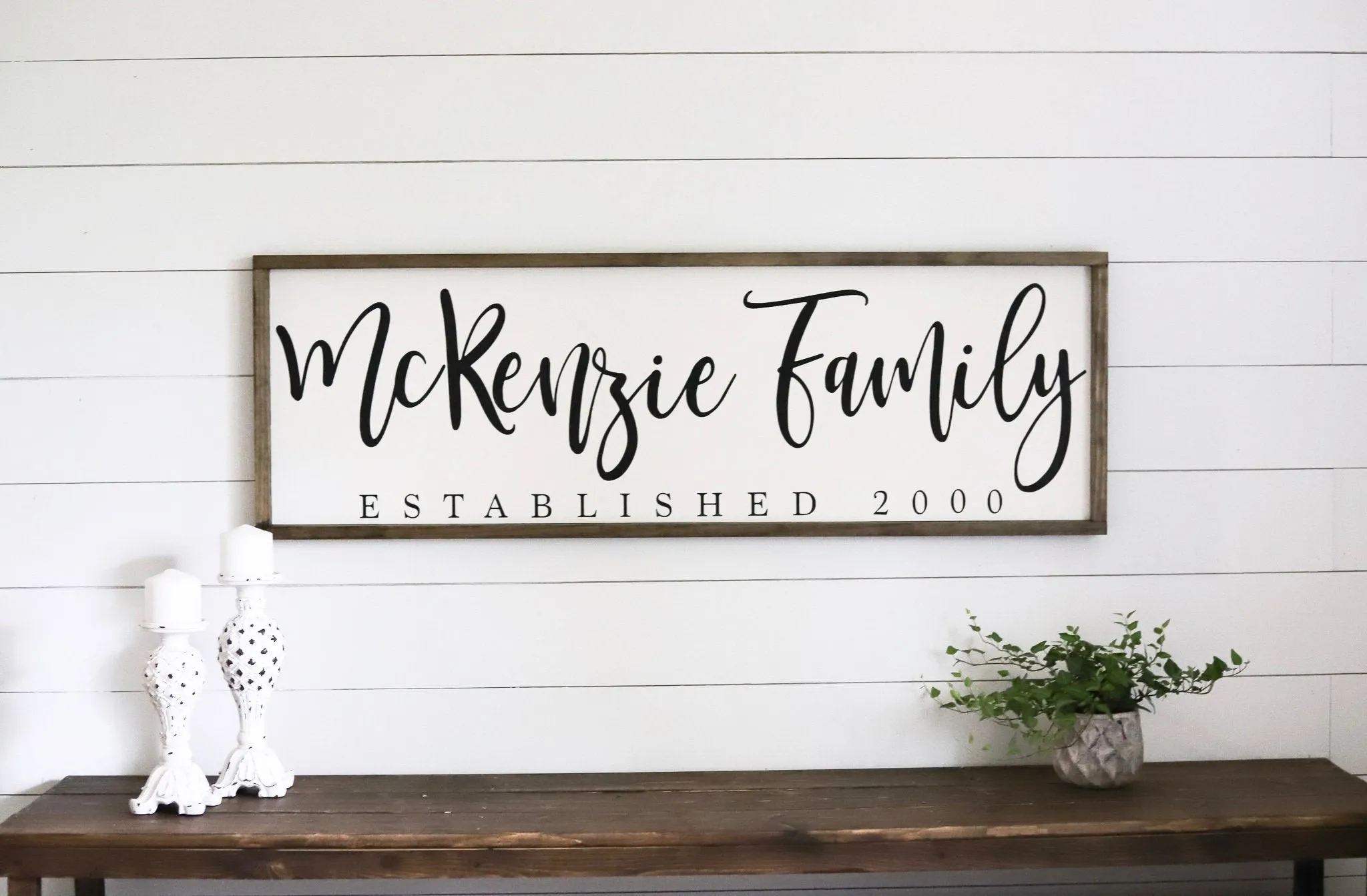 Last Name Sign