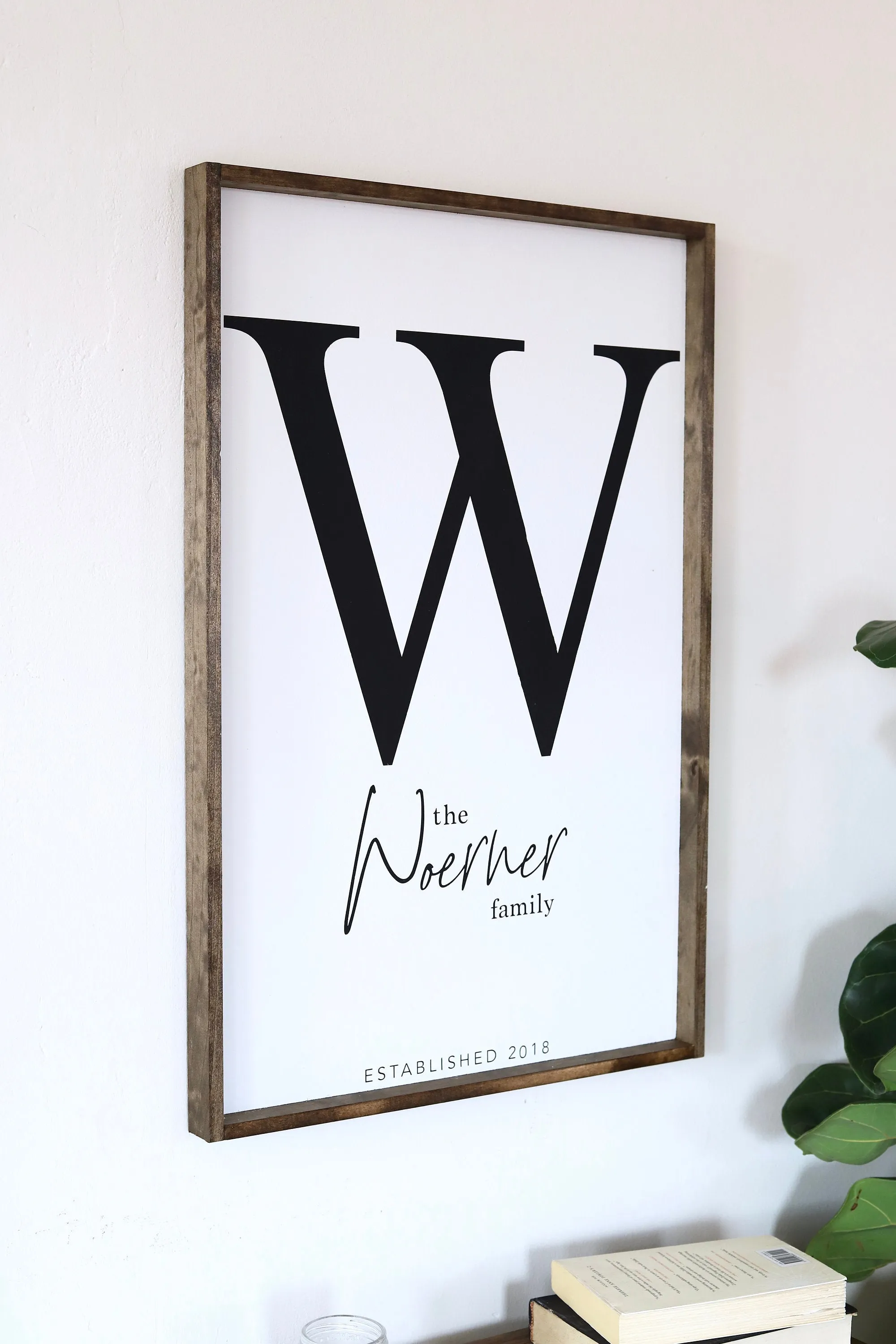 Last Name Sign