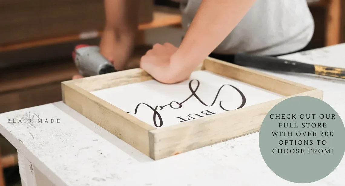Last Name Sign