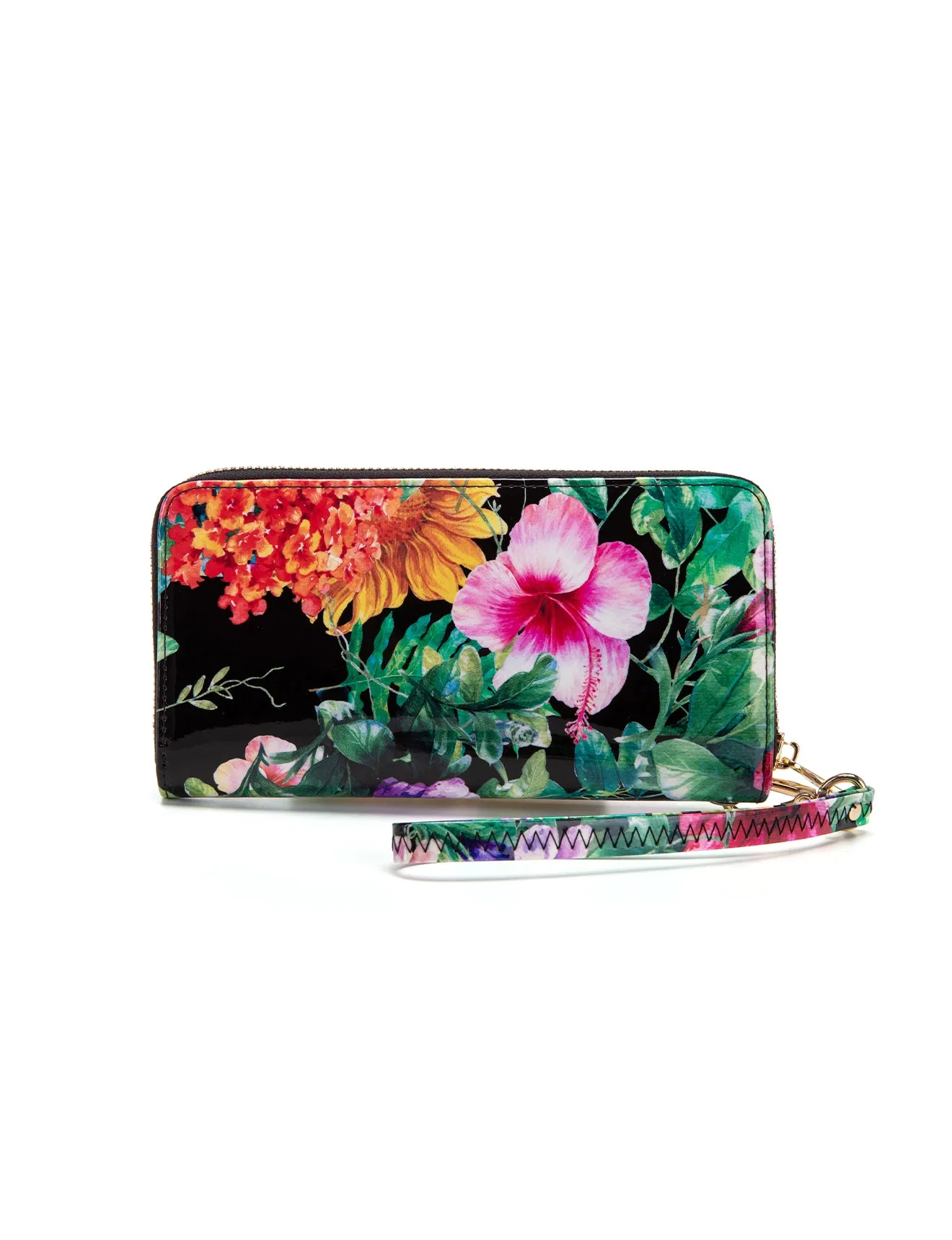 LAUREN  ZIP AROUND LEATHER RFID WALLET- WSF816- NEW IN