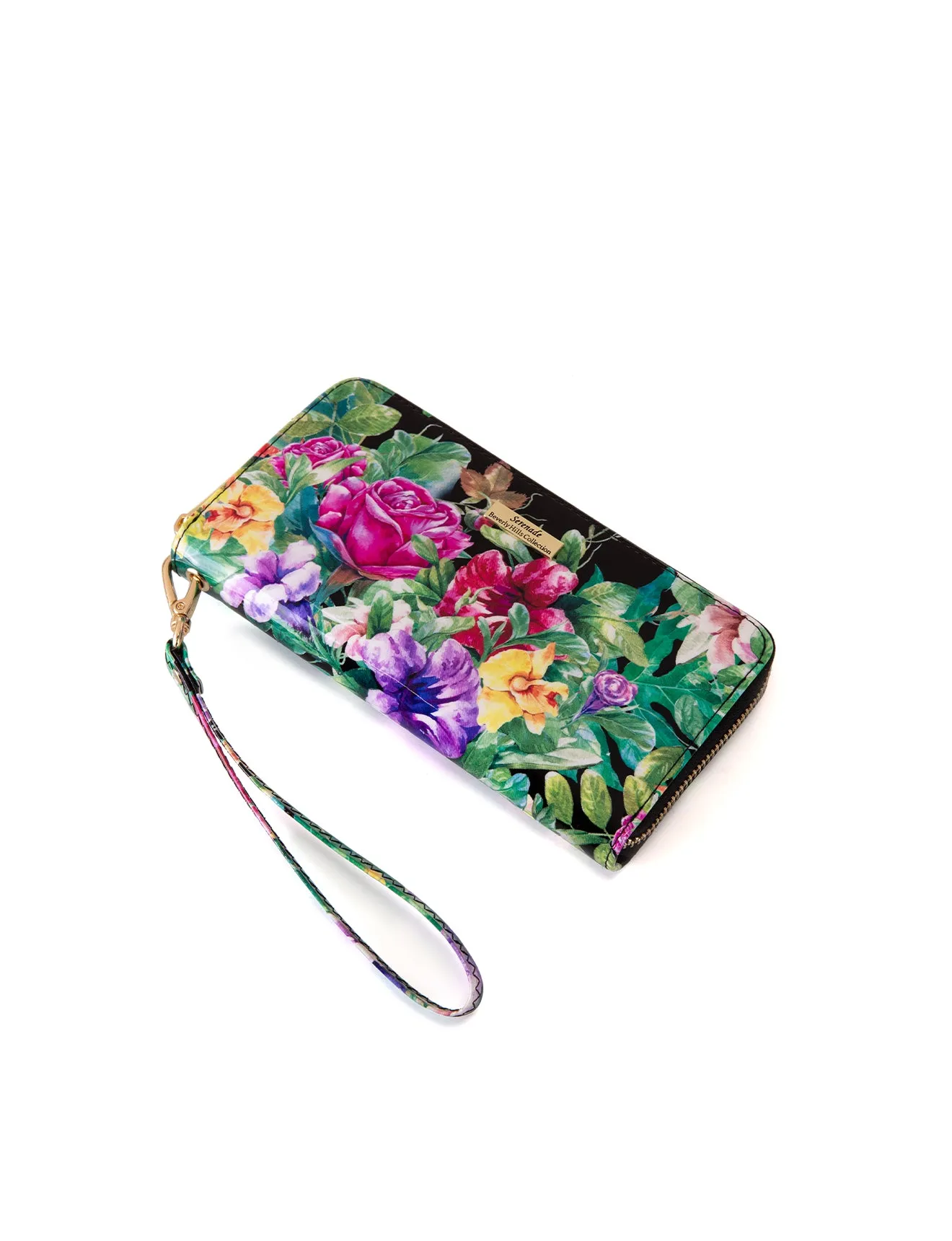 LAUREN  ZIP AROUND LEATHER RFID WALLET- WSF816- NEW IN