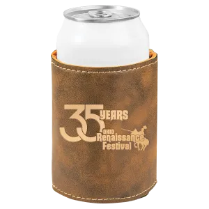 Leather Drink Koozie - 35th Anniversary Collection