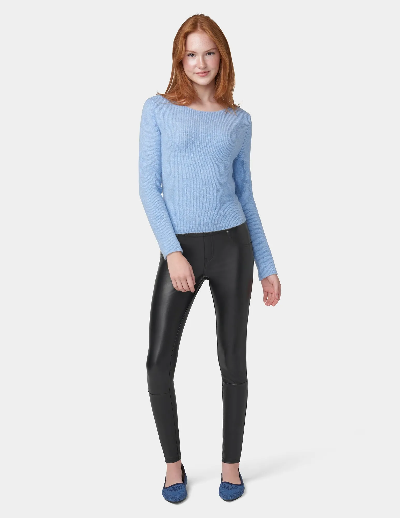 Leatherette Leggings
