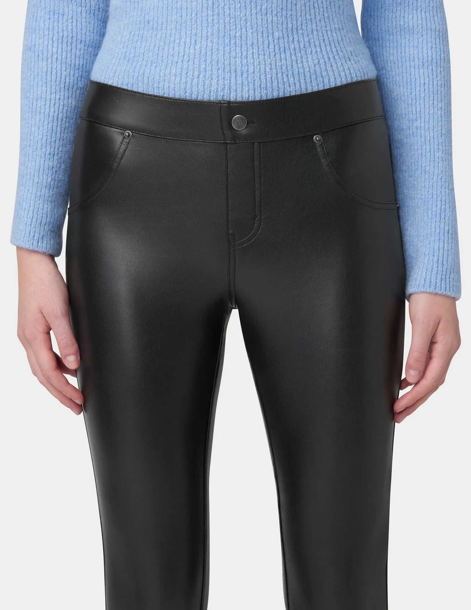 Leatherette Leggings