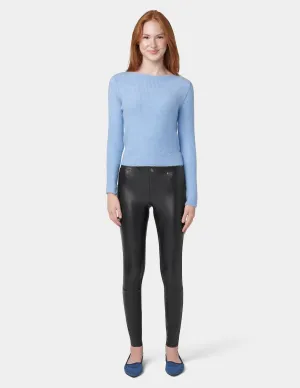 Leatherette Leggings
