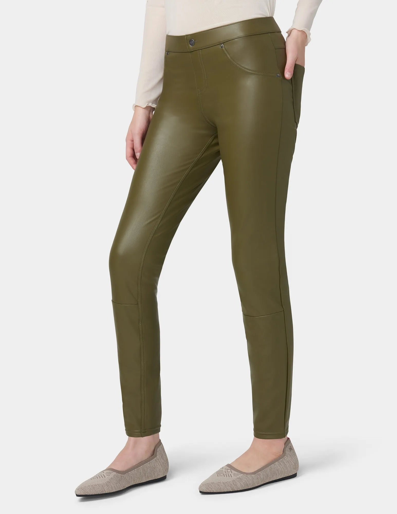 Leatherette Leggings