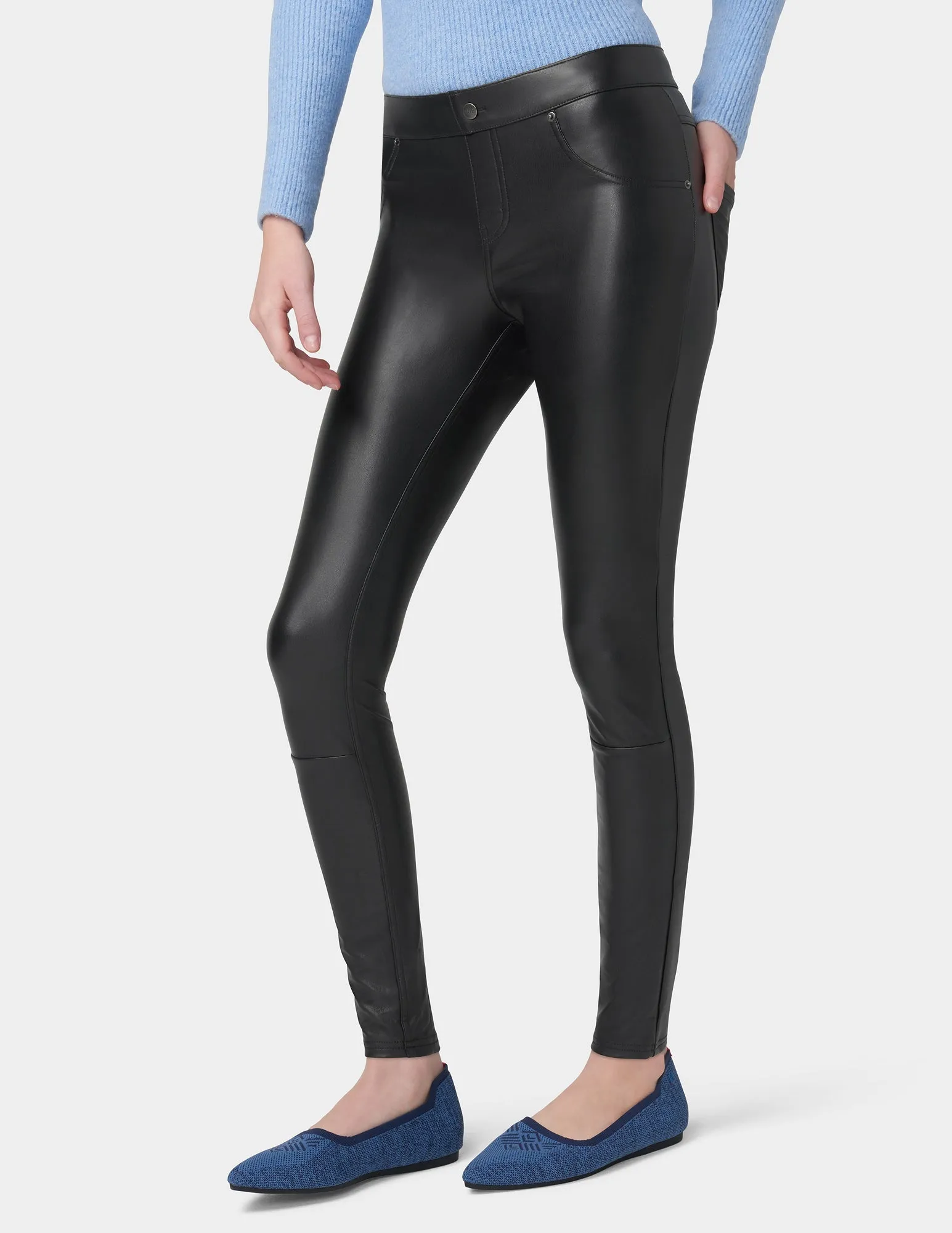 Leatherette Leggings