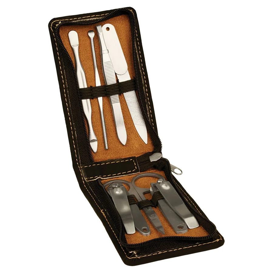 Leatherette Manicure Set