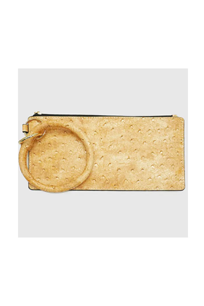 Leatherette Pouch Keychain