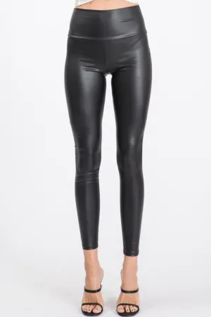 Leatherette Skinny Leggings
