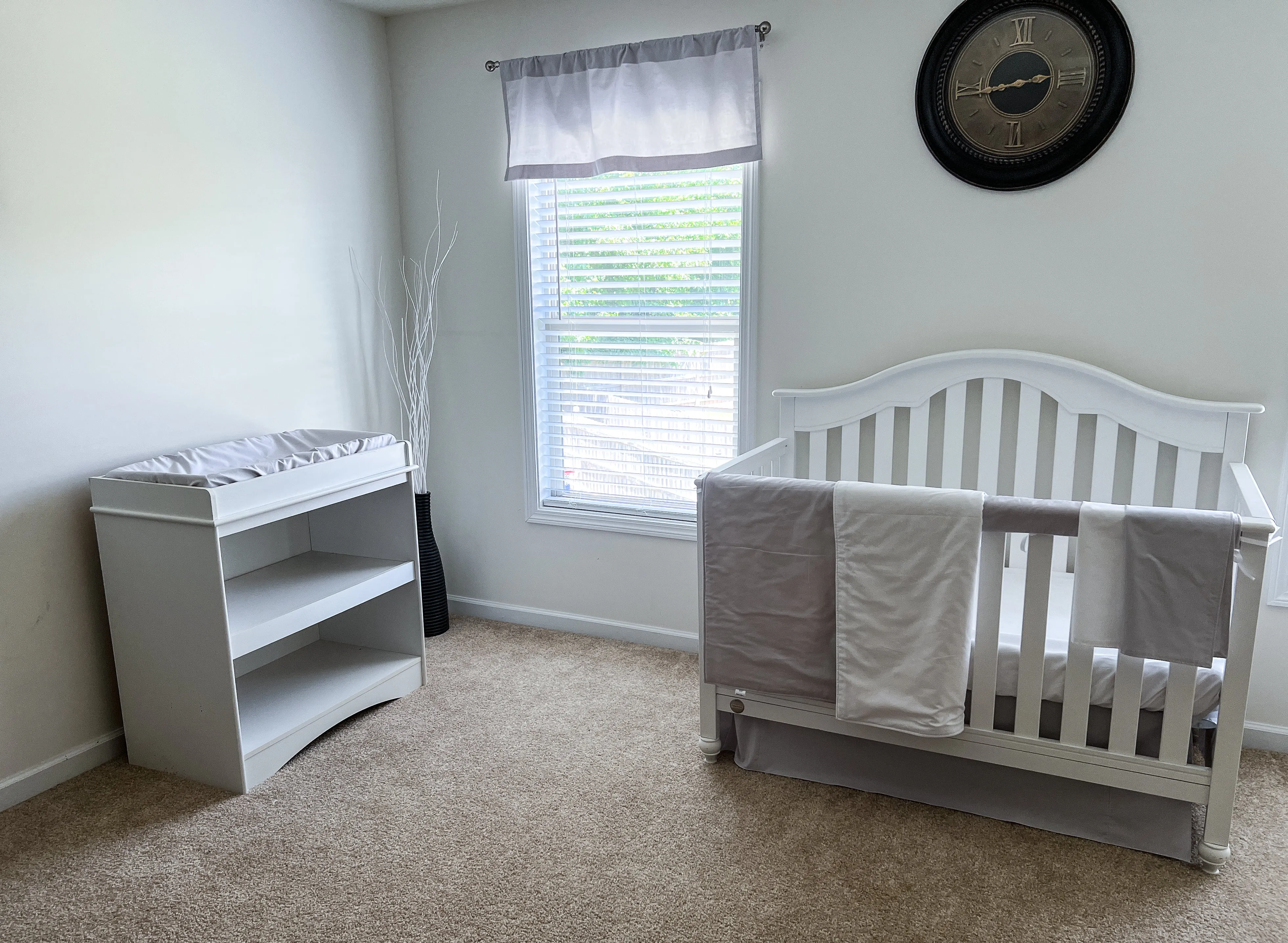 Light Gray Changing Pad Cover