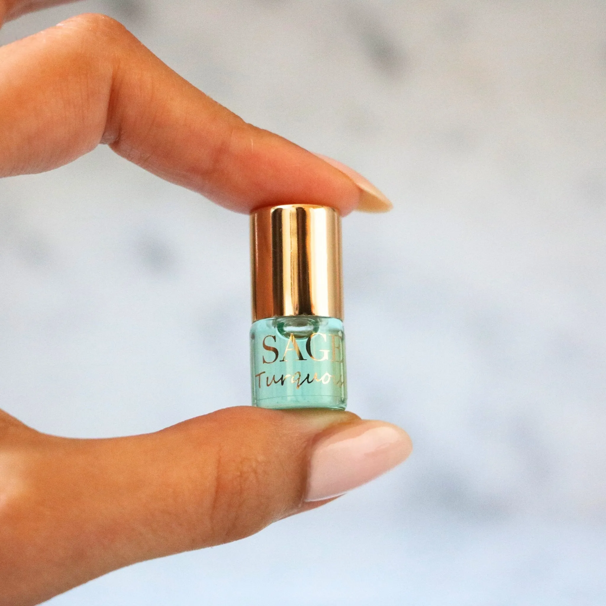 Lighter Scent Palette Mini Rollie Perfume Oil Concentrate Discovery Set by Sage