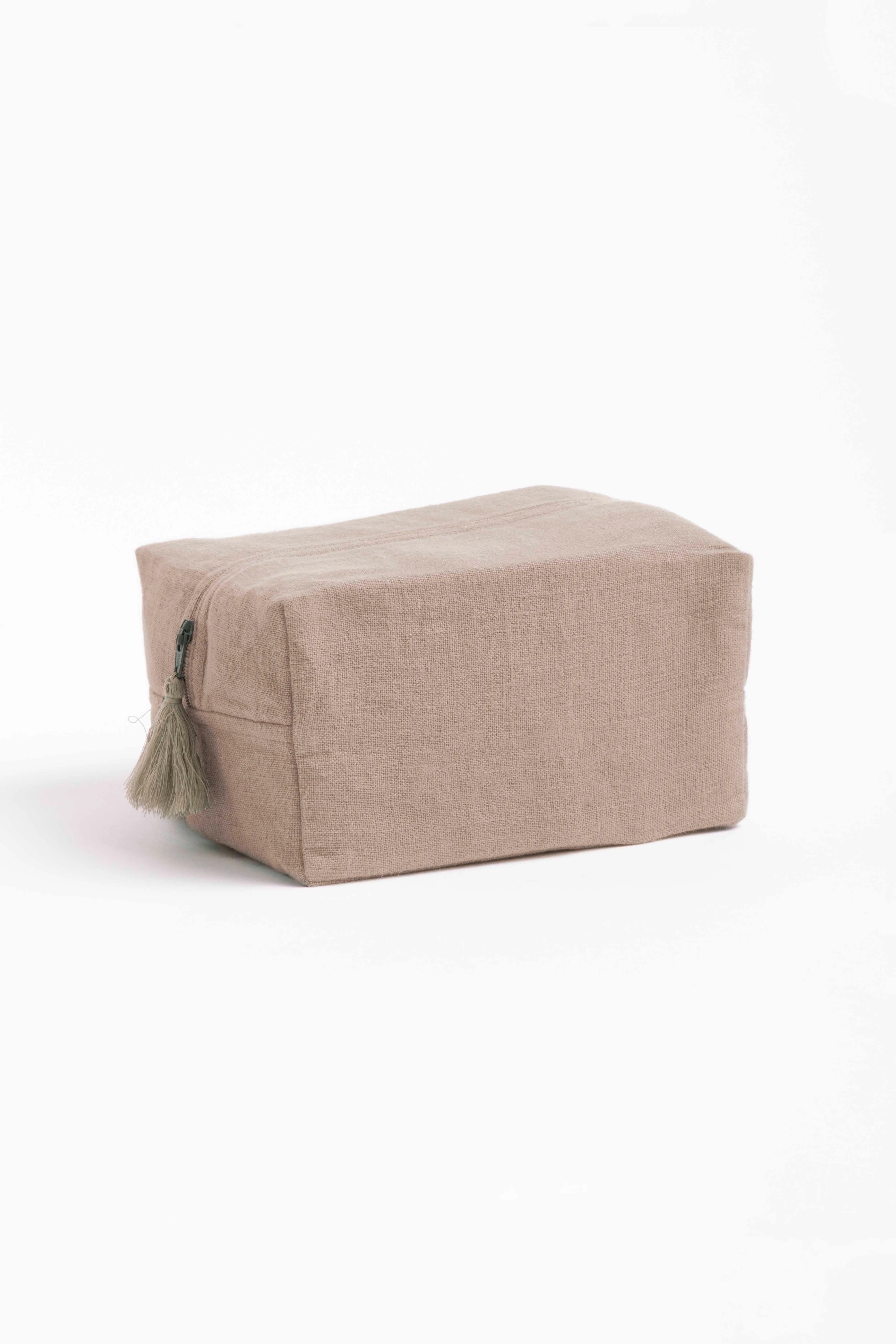Linen Pouch-Dusty Gold