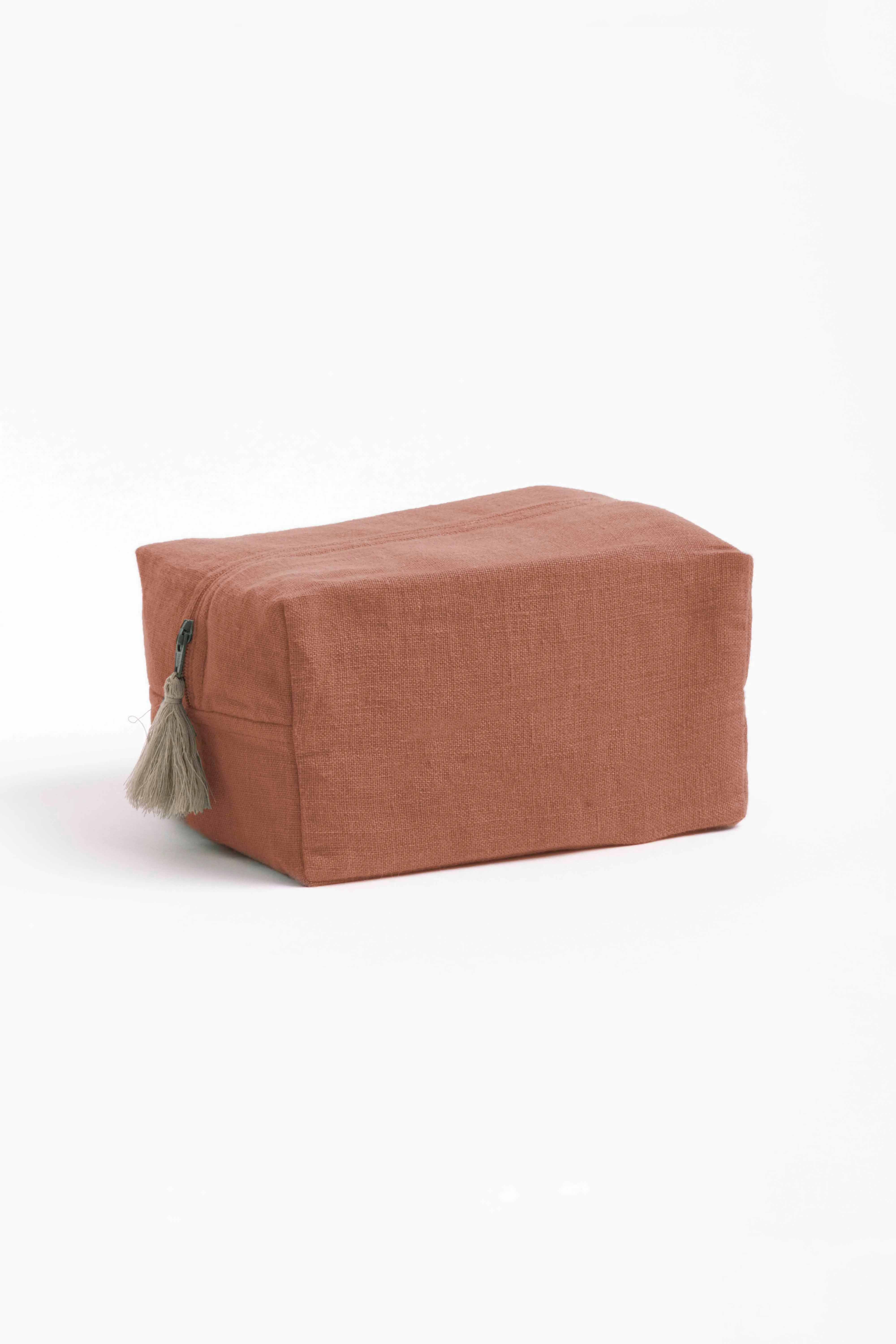 Linen Pouch-Dusty Gold