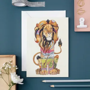 Lion Card