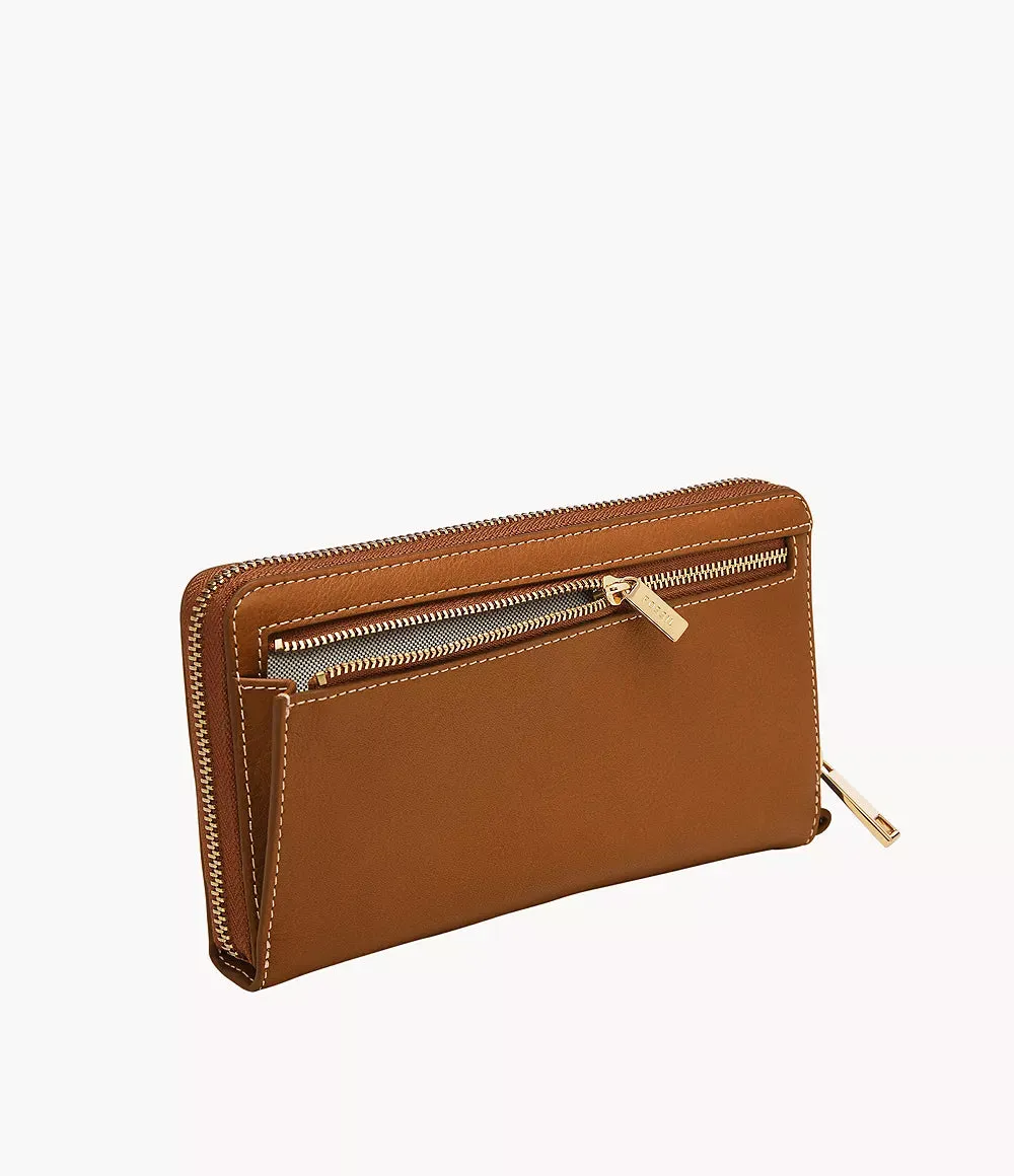 Liza Zip Around Clutch