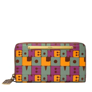 Liza Zip Around Clutch