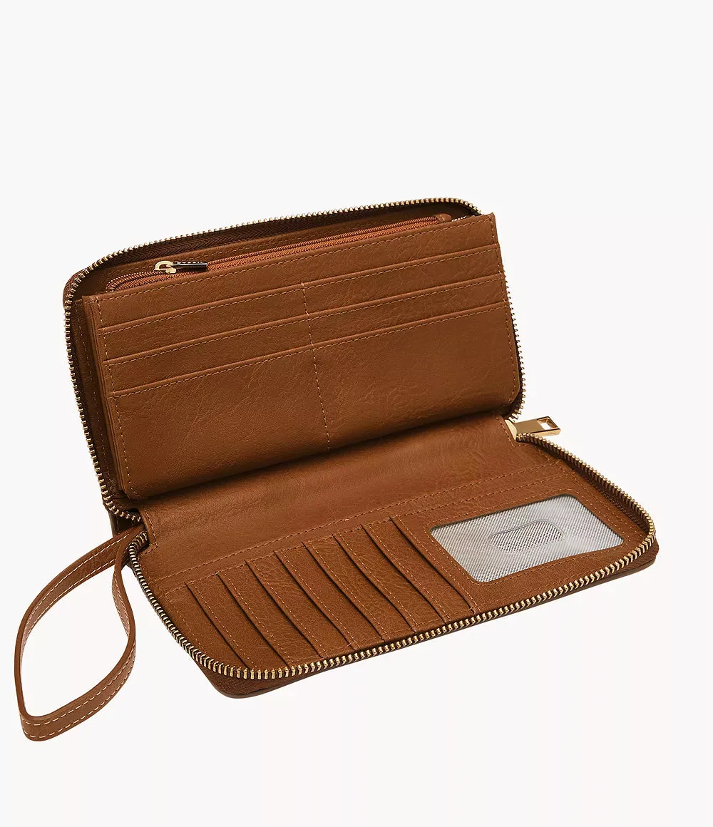 Liza Zip Around Clutch