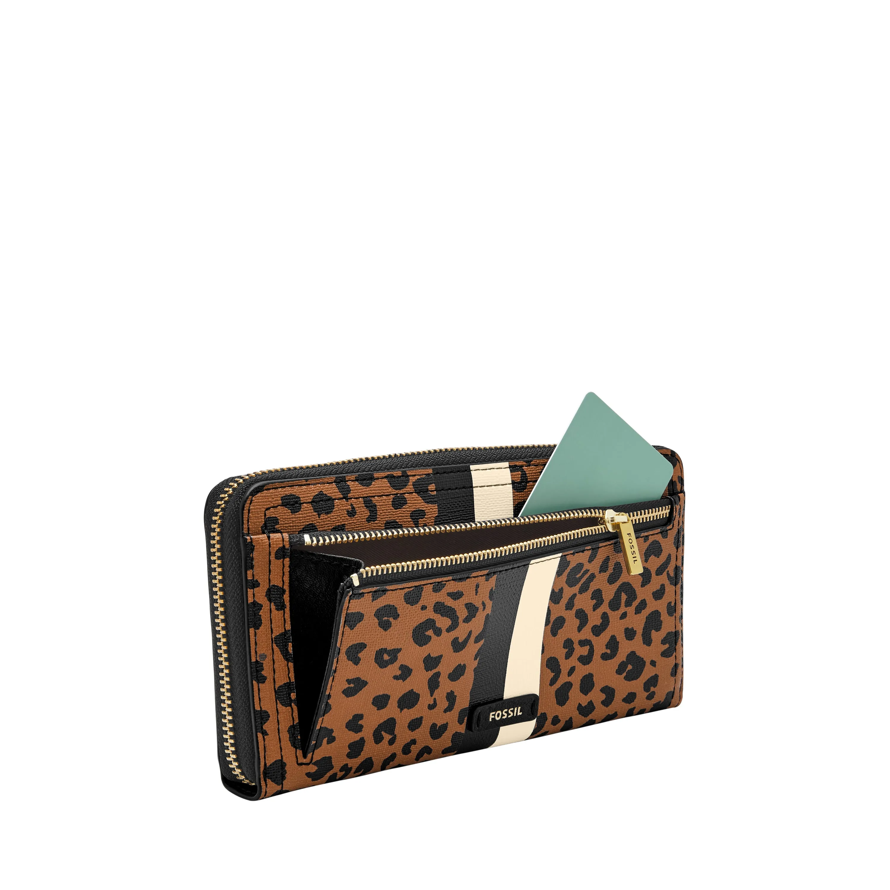 Logan RFID Zip Around Clutch