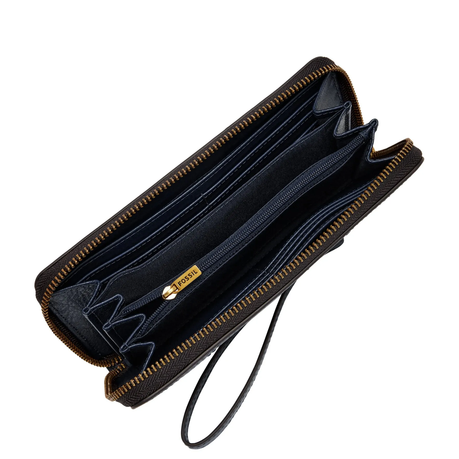 Logan RFID Zip Around Clutch