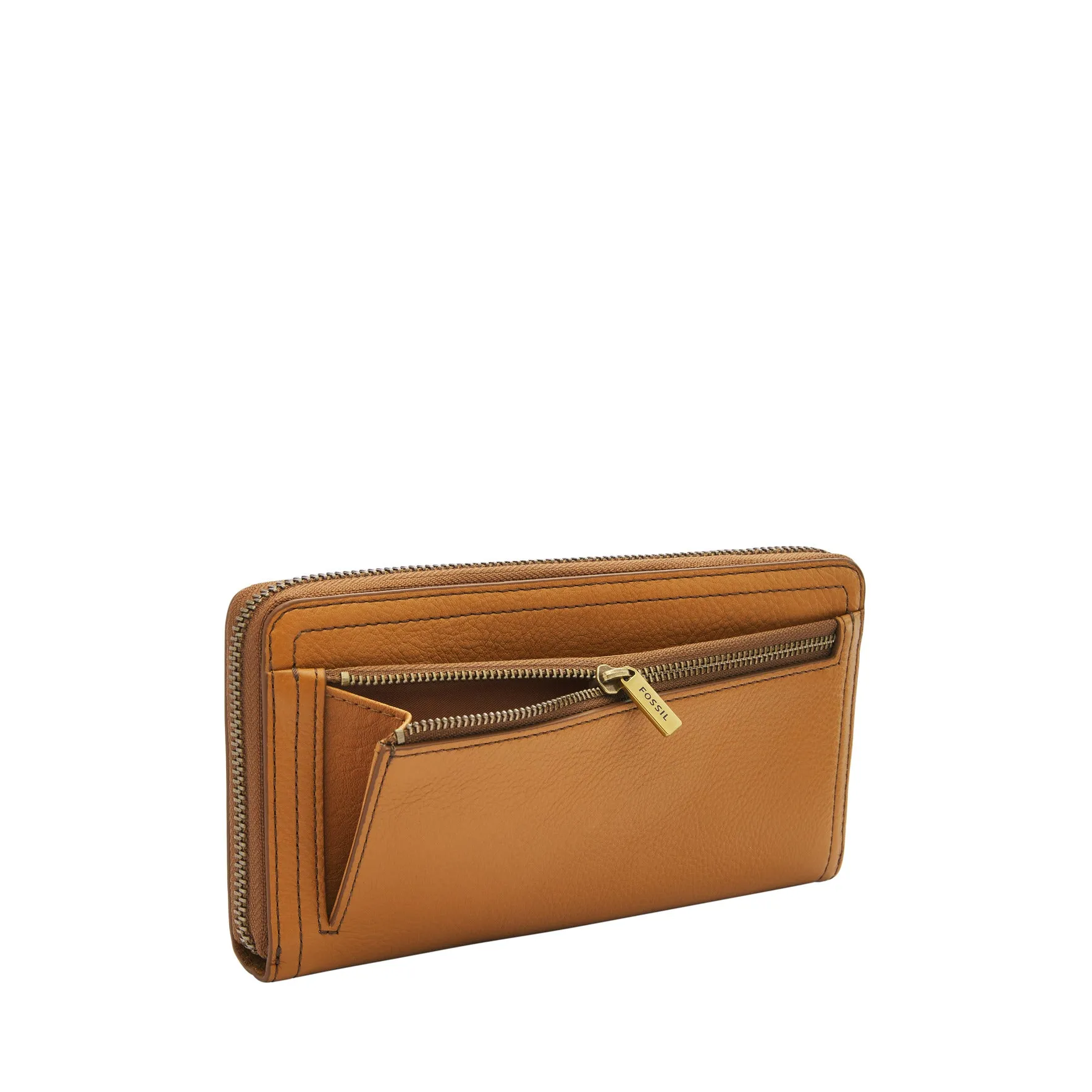 Logan RFID Zip Around Clutch