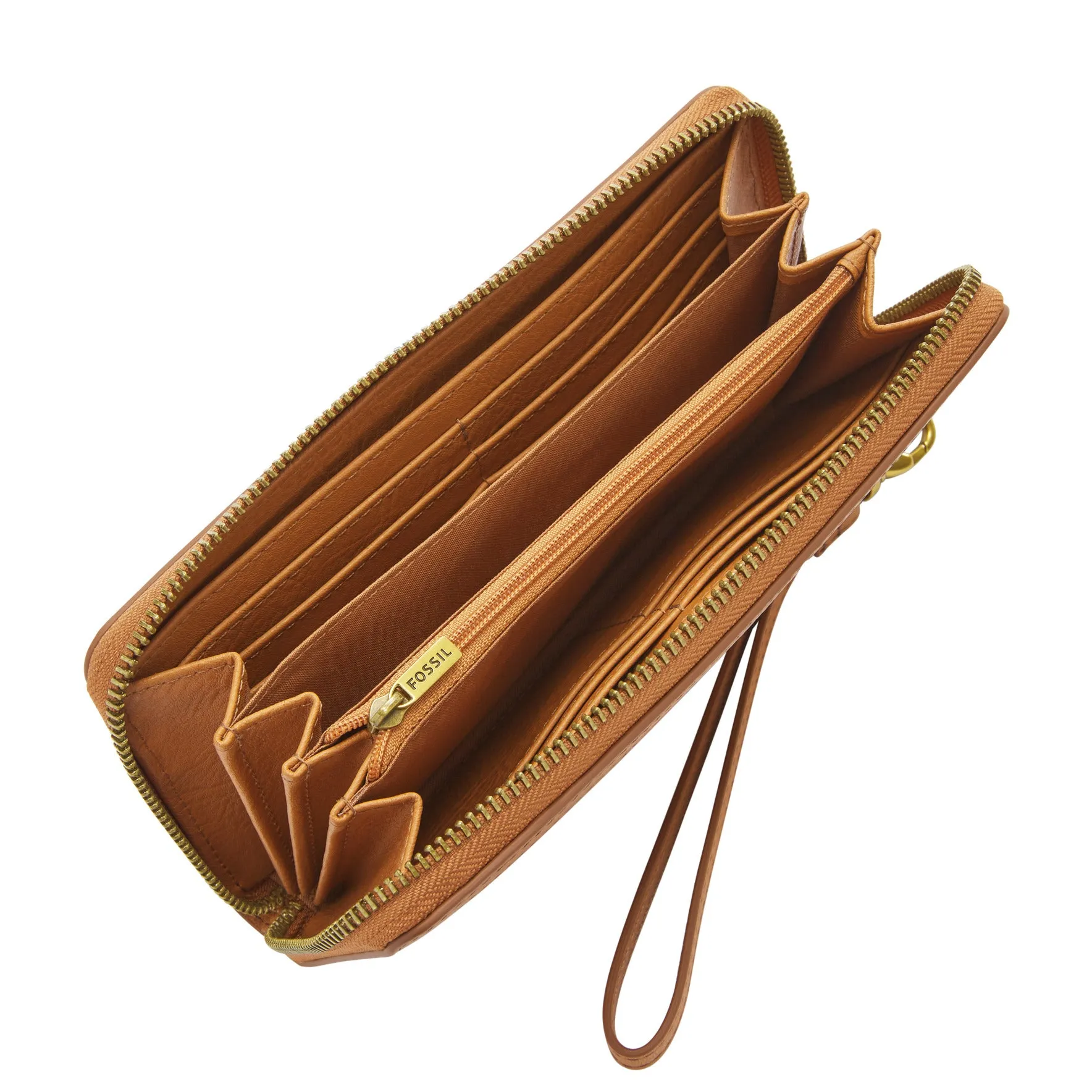 Logan RFID Zip Around Clutch