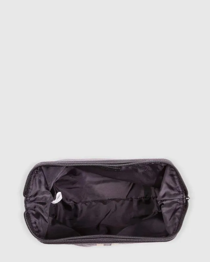 LOUENHIDE Gilbert Mens Toiletry Bag - Black