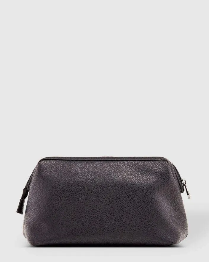 LOUENHIDE Gilbert Mens Toiletry Bag - Black