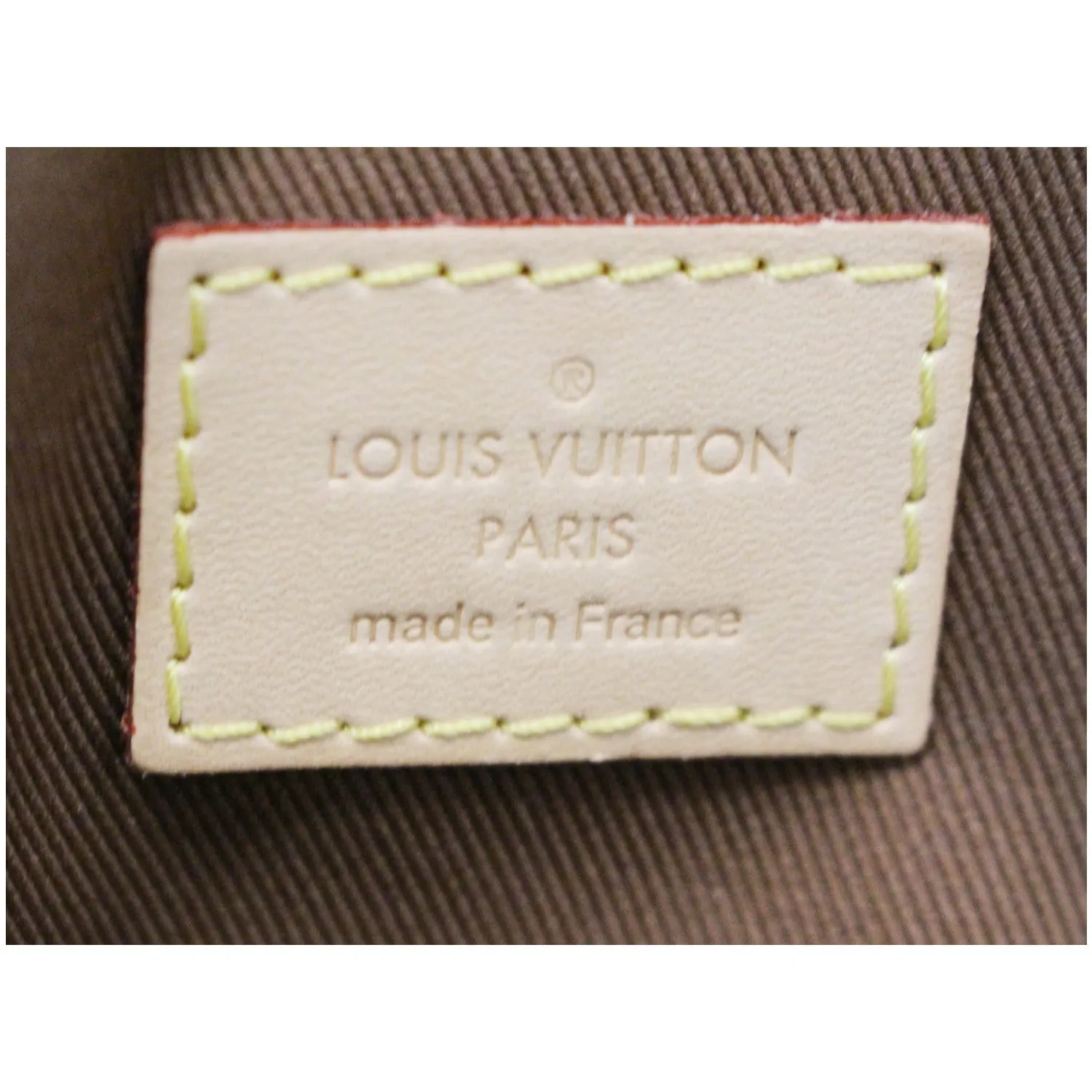 LOUIS VUITTON Etui Voyage PM Monogram Canvas Pouch Brown