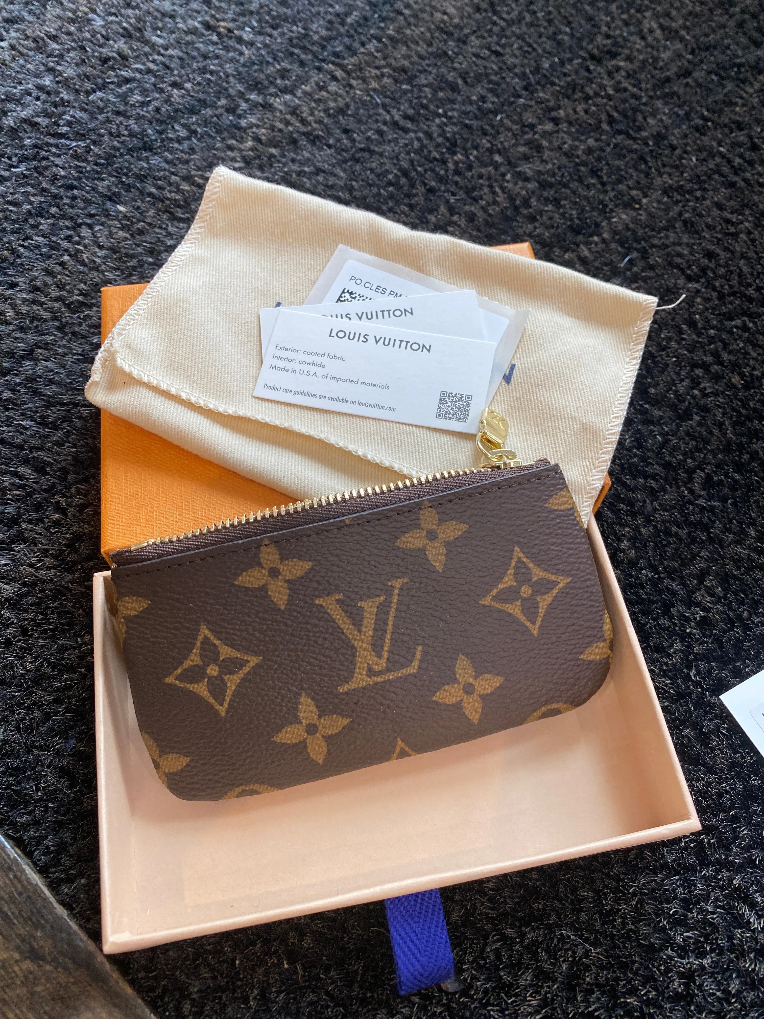 Louis Vuitton Monogram Key Chain Pouch