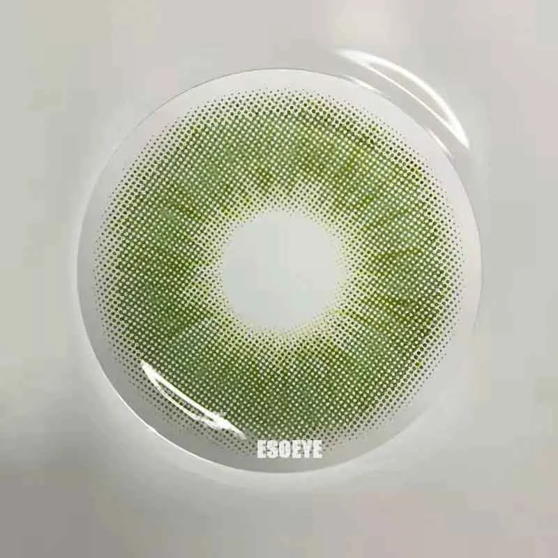 Love Story Endorphin Green Colored Contact Lenses Yearly