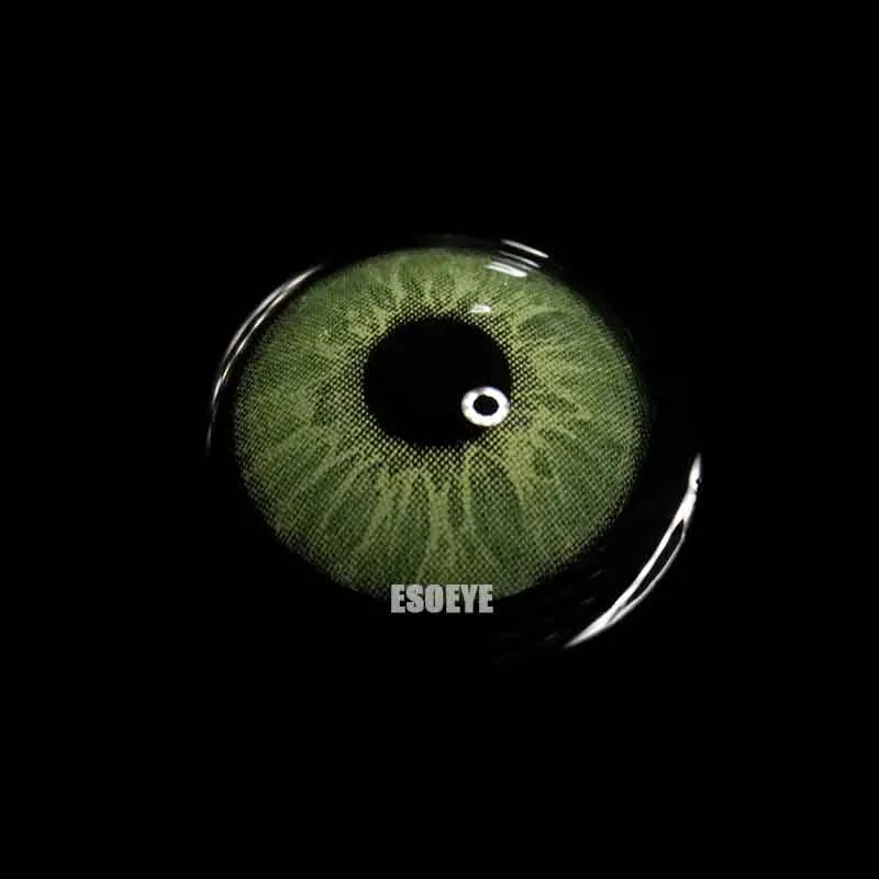 Love Story Endorphin Green Colored Contact Lenses Yearly
