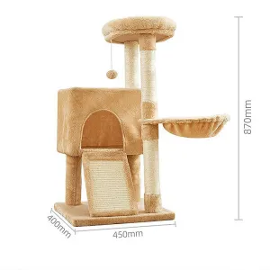 Luxury Cat Towers with Double Condos
