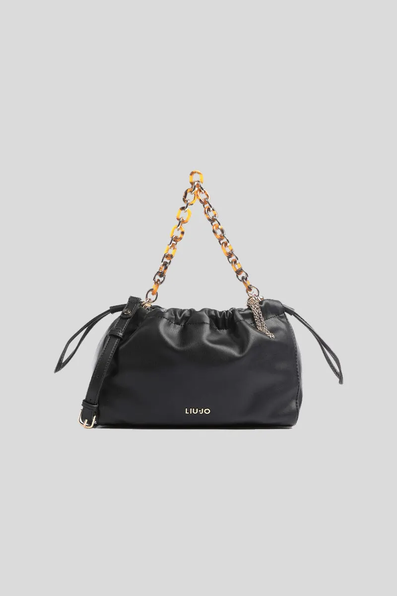 M Drawstring - Nero