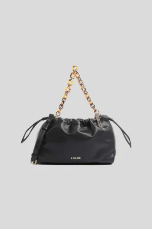 M Drawstring - Nero