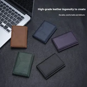 MagSafe Magnetic Card Holder Tri-fold Wallet Card Holder