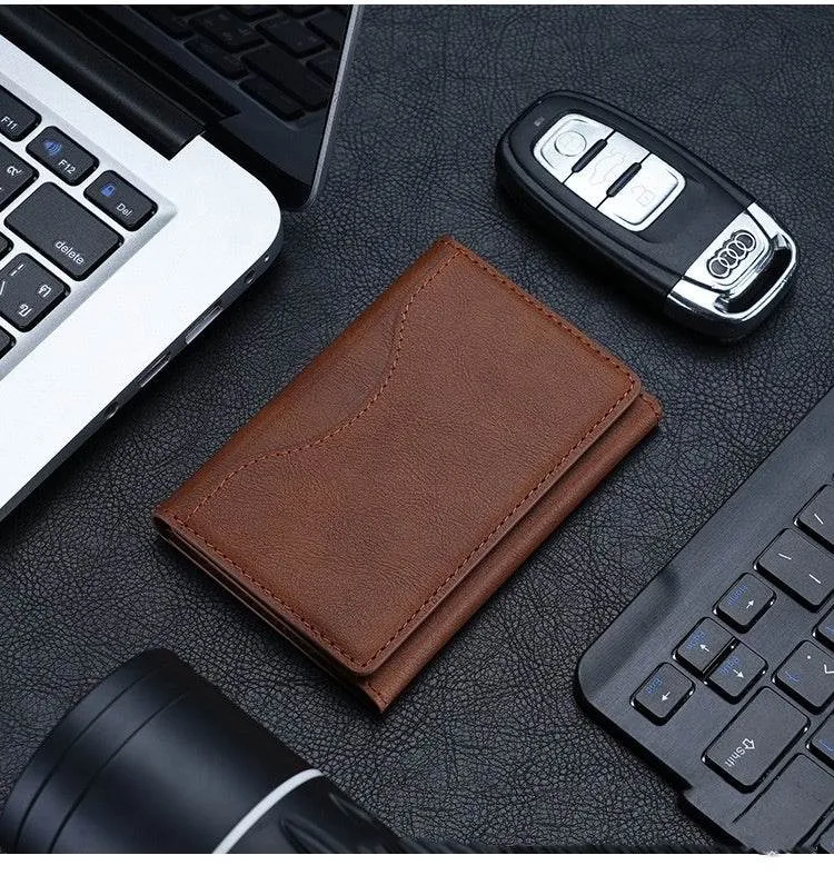 MagSafe Magnetic Card Holder Tri-fold Wallet Card Holder