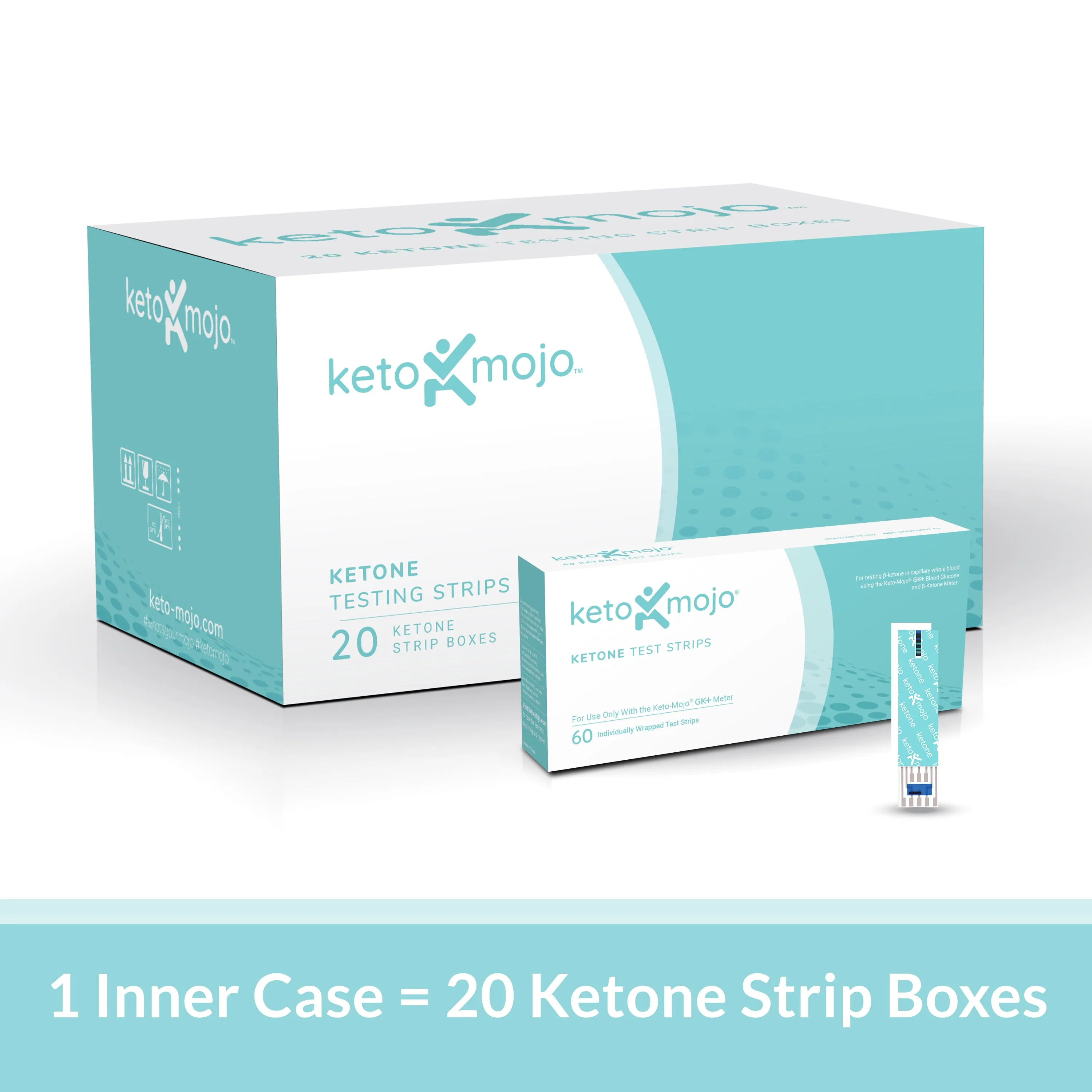 Mastercase - GK  Ketone Test Strips (20 units)