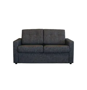 Memphis Sofa Bed - Double Size (Trio Mech.) - NZ Made - Jake Charcoal