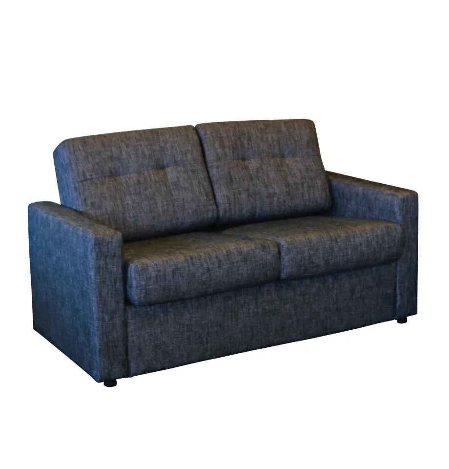 Memphis Sofa Bed - Double Size (Trio Mech.) - NZ Made - Jake Charcoal
