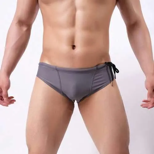 Men Side Drawstring Swimwear