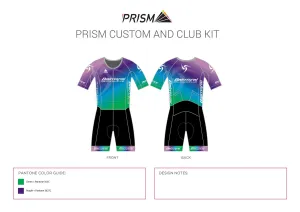 Men's Endurance Single Piece Sleeved Tri-Suit