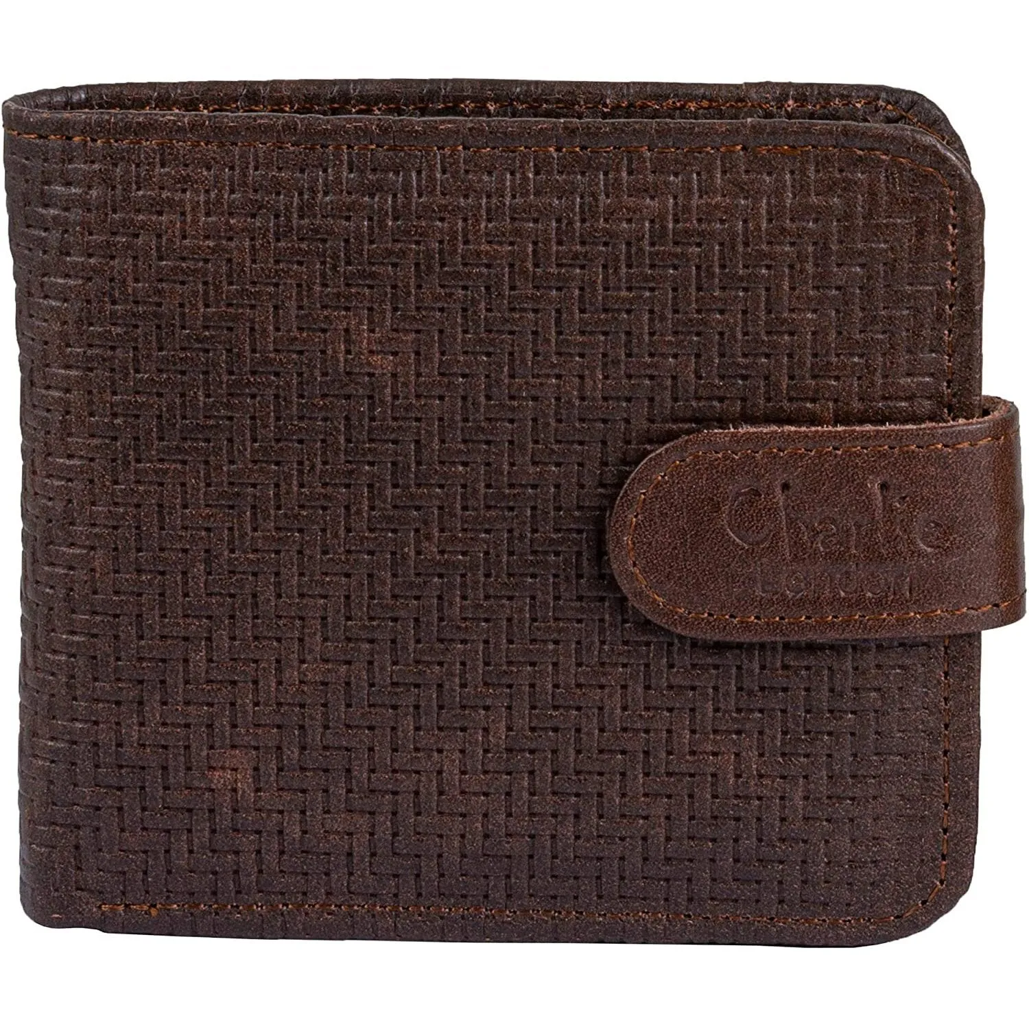 Mens Slim RFID Protected Genuine Leather Card Holder Wallet with Gift Box
