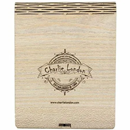 Mens Slim RFID Protected Genuine Leather Card Holder Wallet with Gift Box