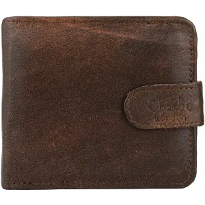 Mens Slim RFID Protected Genuine Leather Card Holder Wallet with Gift Box