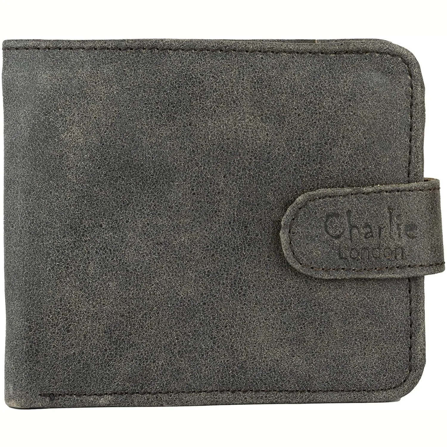 Mens Slim RFID Protected Genuine Leather Card Holder Wallet with Gift Box
