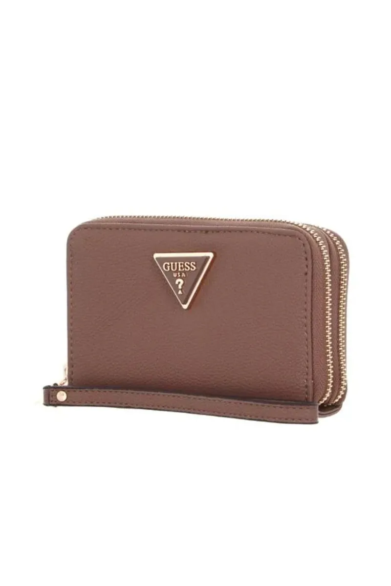 Meridian Slg Medium Zip Around - Greystone