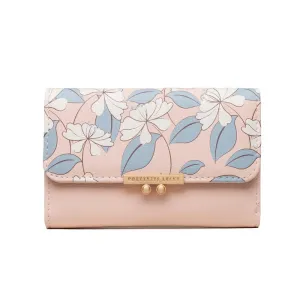 Mid-length Tri-fold Printed Wallet