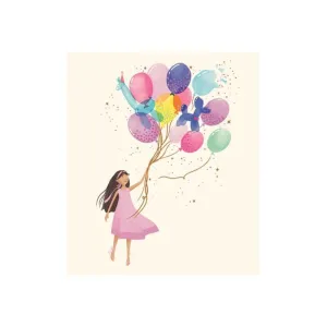 Mini Card - Animal Balloons