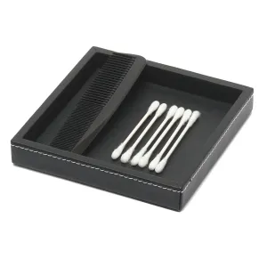 Mini Tray - Black Leatherette